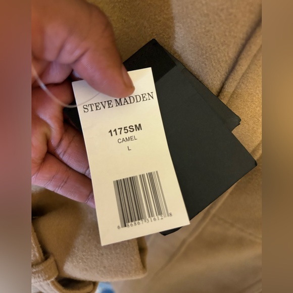 Women’s Steven Madden Wool Winter Jacket US LARGE - Picture 4 of 4